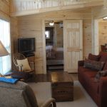 cabin rental living room