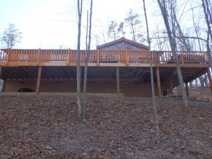 cabin rental amenities outdoor space